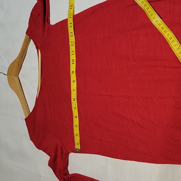 Aritzia Wilfred Free red Brinkley dress size xxs - Picture 4 of 8